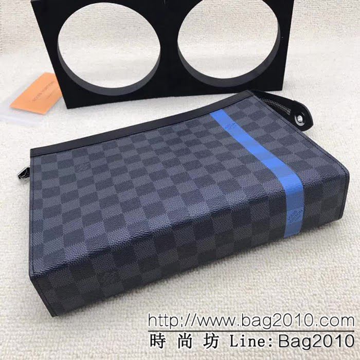 路易威登LV頂級原單 N64444海外原單特供專櫃貨 歐牙拉鏈手拿包 ZY1050
